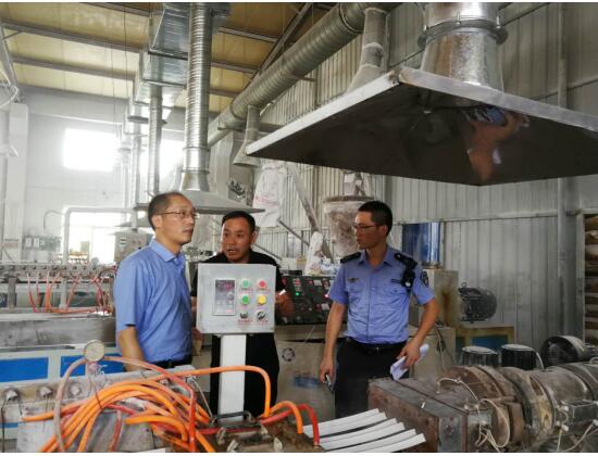 宿城區環保局對市駐廠督查交辦件開展專項執法行動